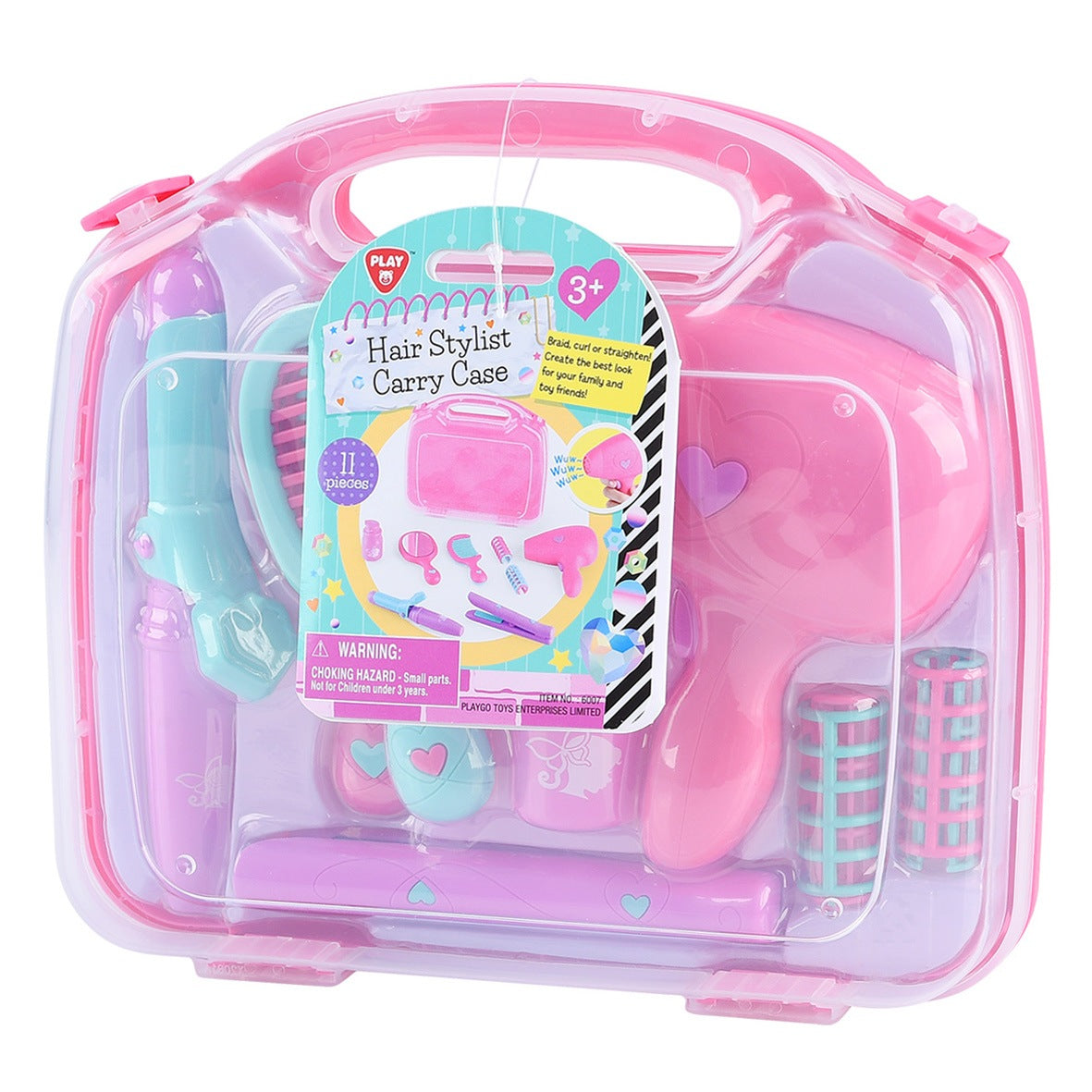מזוודת עיצוב שיער 11 חלקים