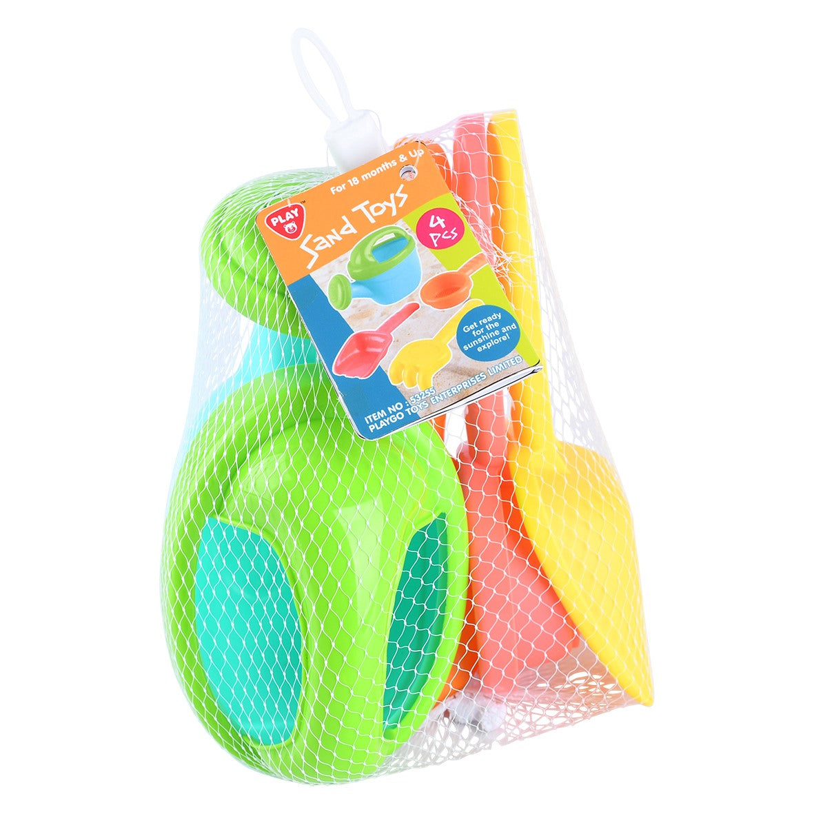 סט ערכת חול עם משפך 4 חלקים