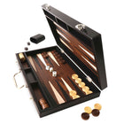 Backgammon in an elegant wooden box
