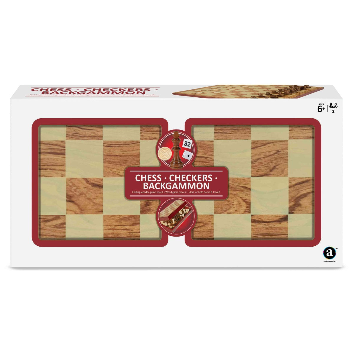 משחק 3 ב 1 שחמט שש בש ודמקה