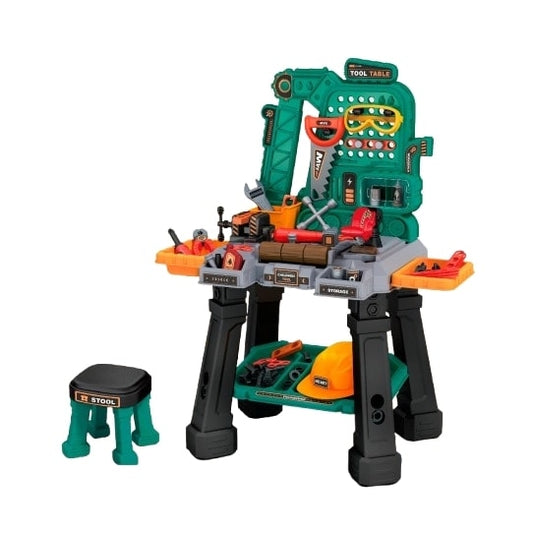 עמדת כלי עבודה עם כסא 84 חלקים