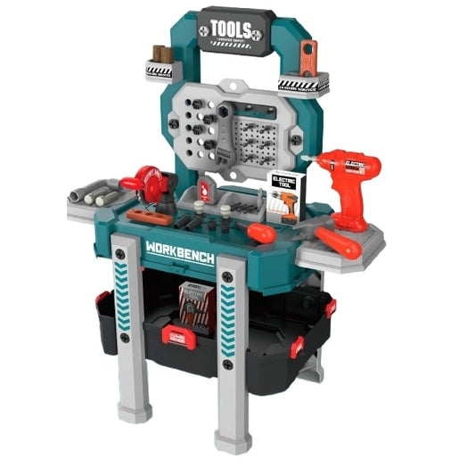 שולחן כלי עבודה במזוודה עם מקדחה 78 חלקים