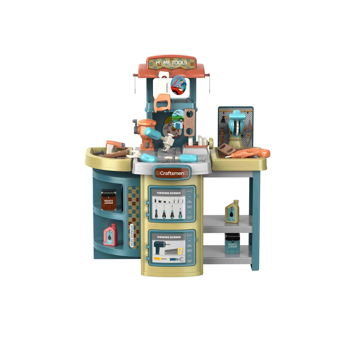 עמדת כלי עבודה מפוארת 2 ב 1