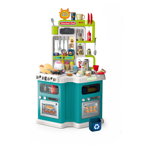 המטבח הקסום בצבע ירוק אור וצליל 113 חלקים