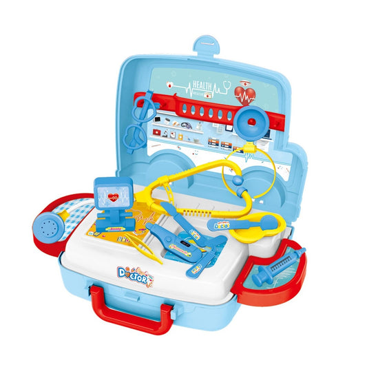 מזוודת רופא בצורת מכונית 17 חלקים