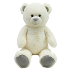 White Sitting Plush Bear 100cm