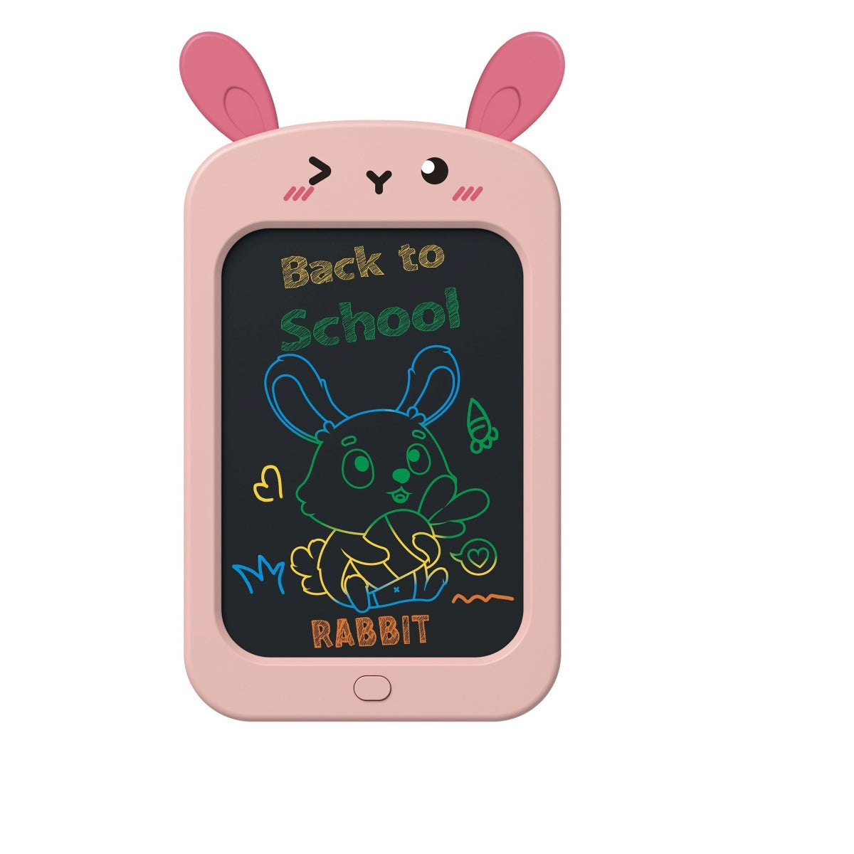 לוח ציור ורוד מחיק דגם ארנב