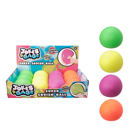 כדור לחיצה רך ניאון