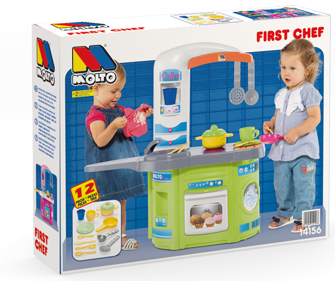 מטבח שף לפעוטות עם אביזרים