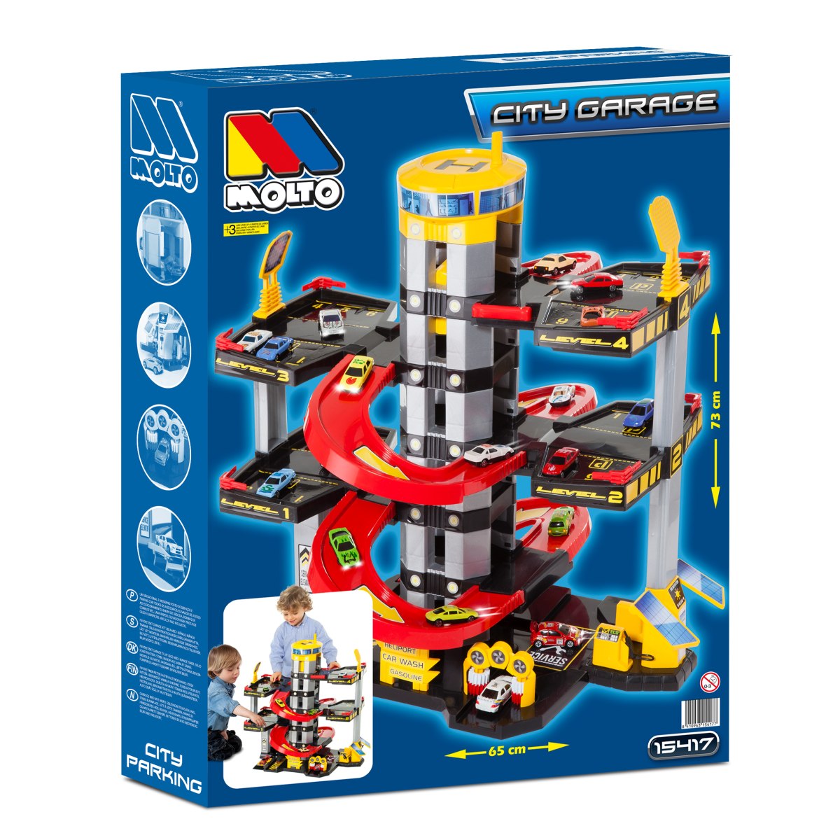 חניון 5 קומות מוסך העיר