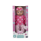 Doll with sound effects 40 cm flowers