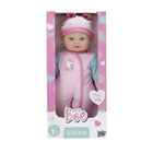 Doll with sound effects 40 cm pink