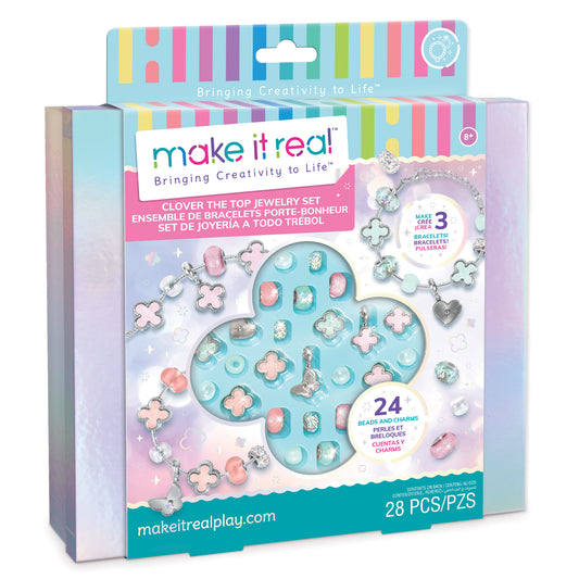 סט הכנת צמידי חרוזים 28 חלקים