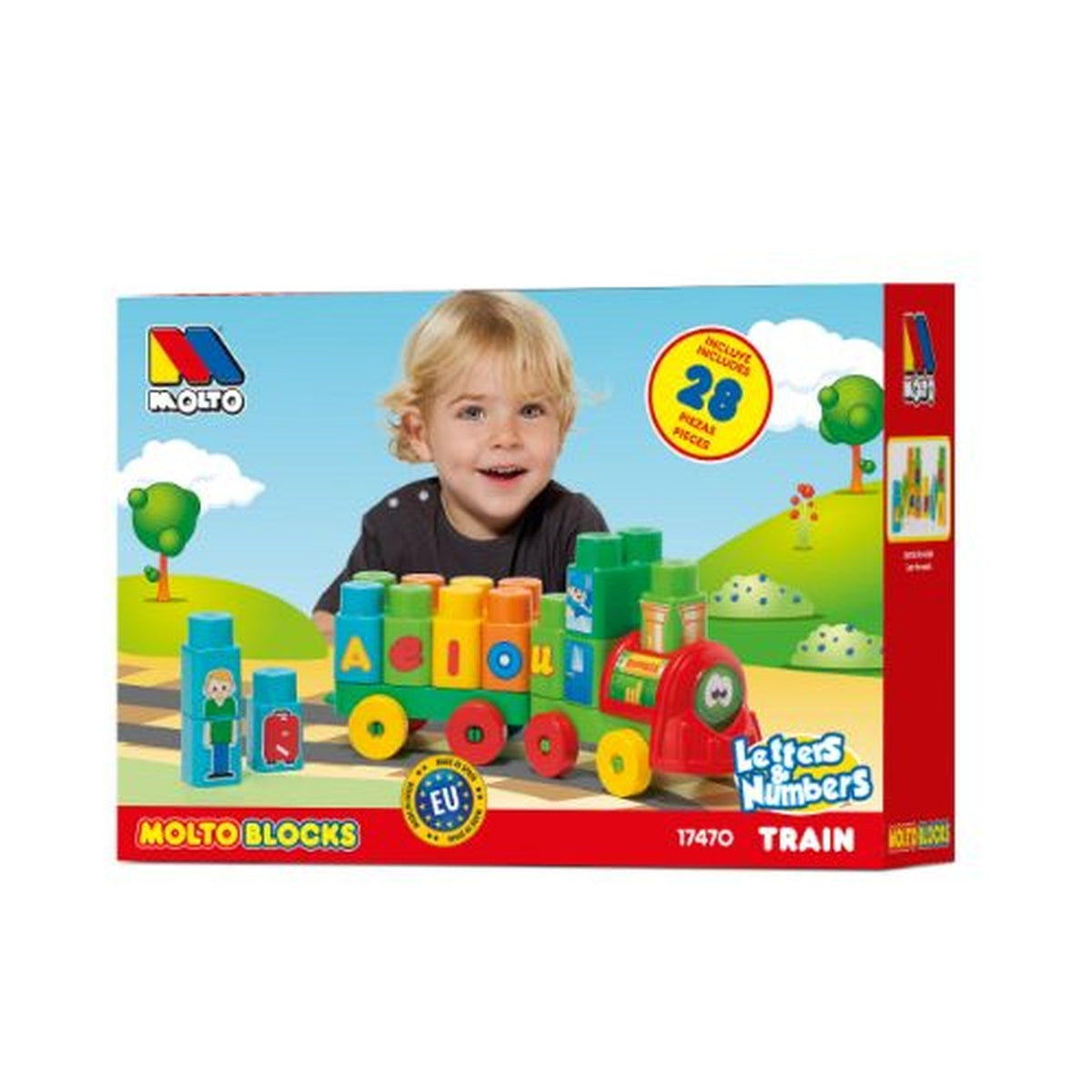 רכבת בלוקים 28 יחידות