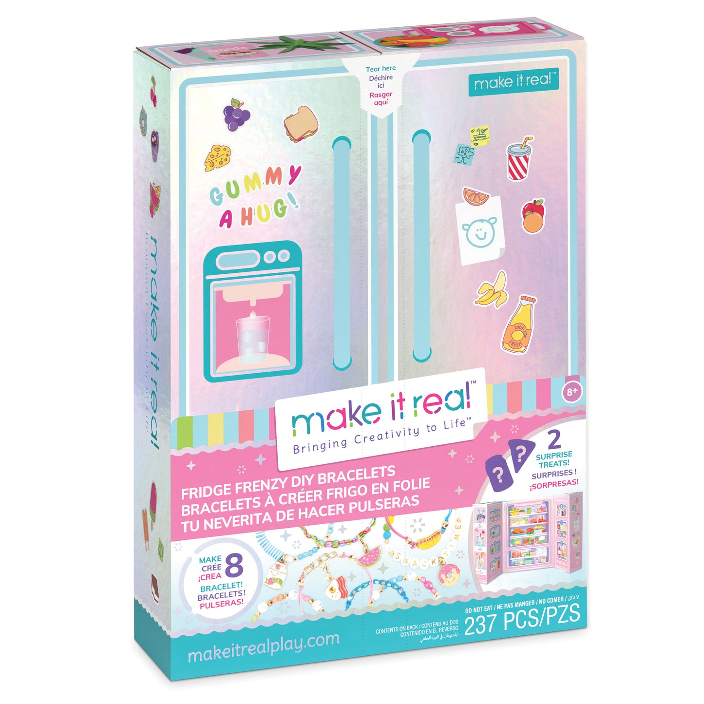 ערכה יצירה להכנת תכשיטים בקופסת מקרר