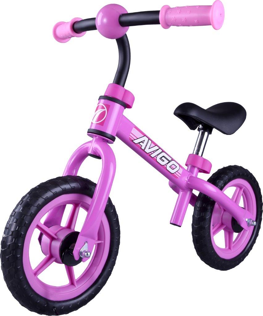 אופני איזון לילדים ורוד 10 אינץ SOLEX