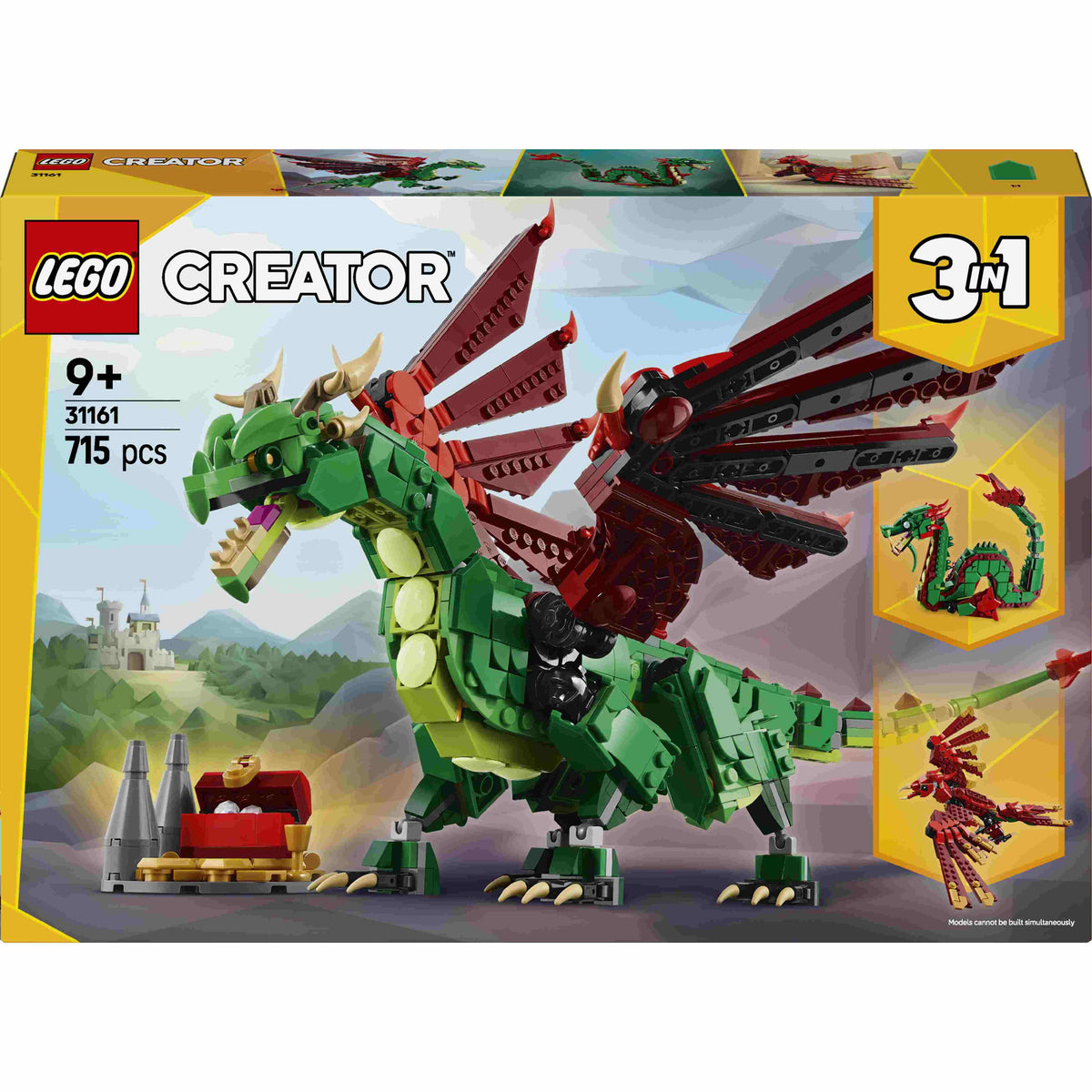 LEGO Creator تنين العصور الوسطى 31161