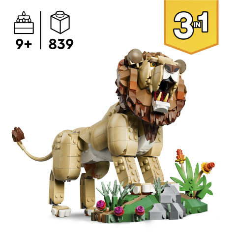 לגו קריאטור חיות בר: אריה מלכותי 31386