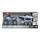 Police ATV with Trailer and Boat, Lights and Sounds, 1:16