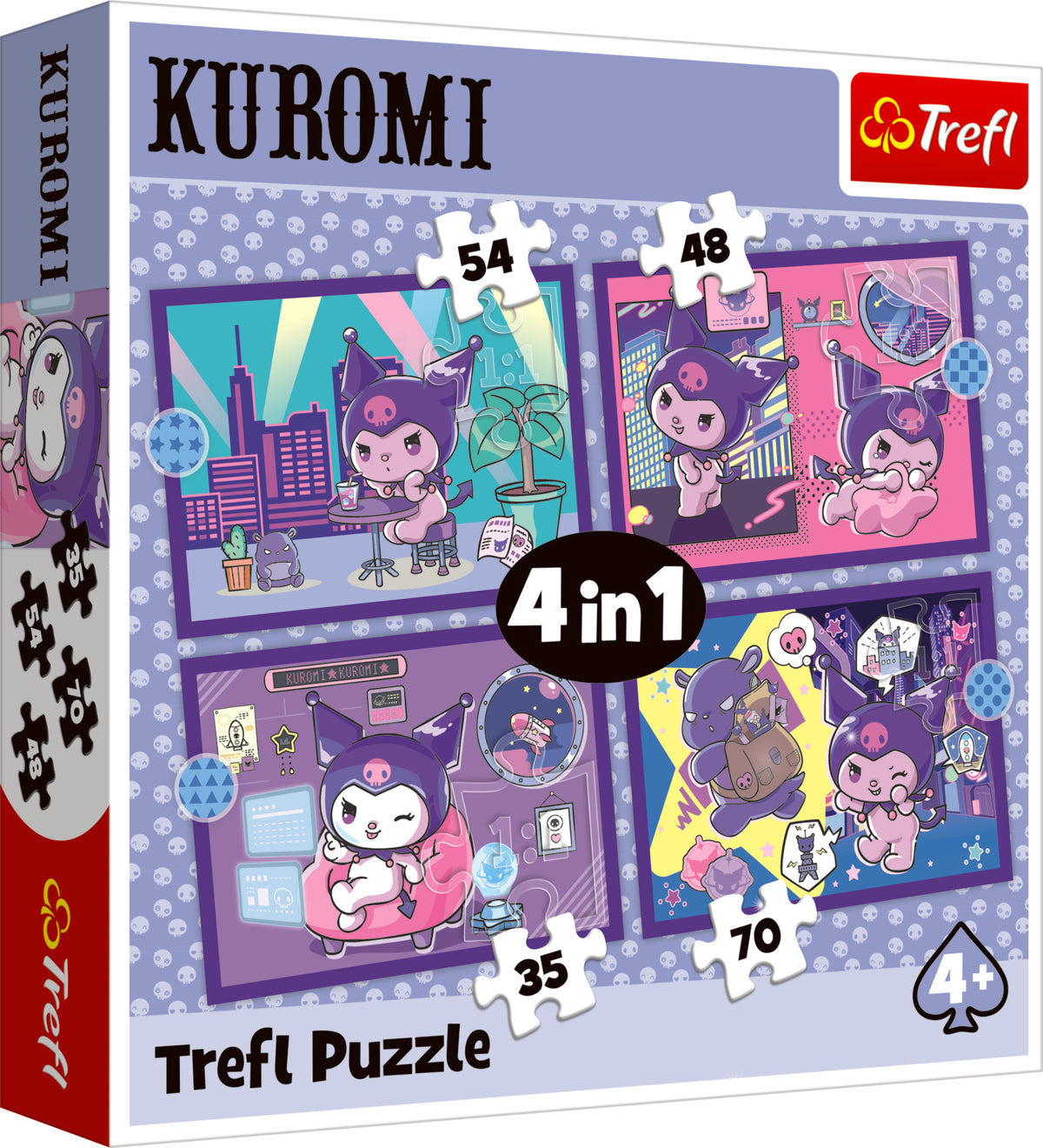 פאזל 4 ב1 יום עם קורומי הלו קיטי