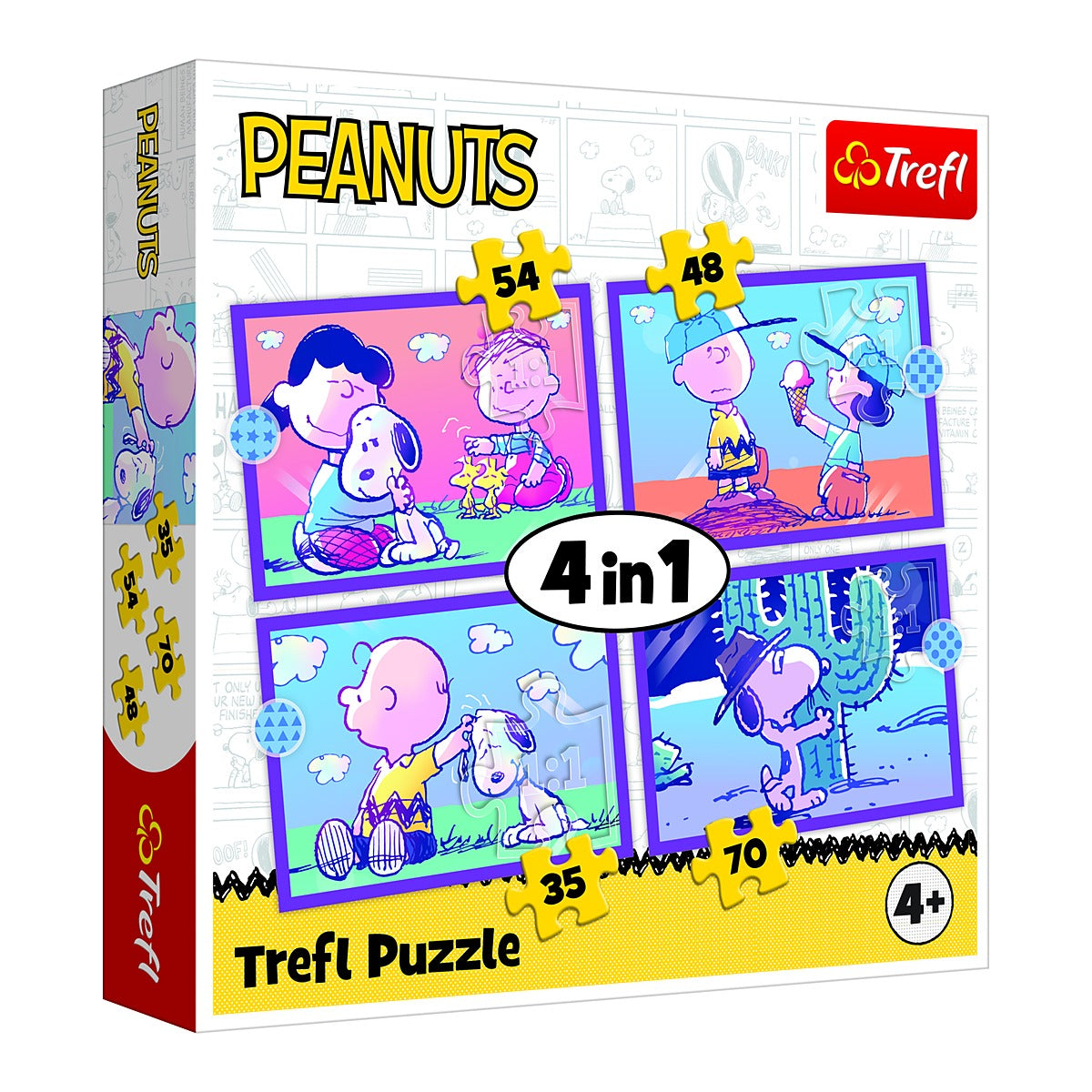 פאזל 4 ב1 כיף עם סנופי