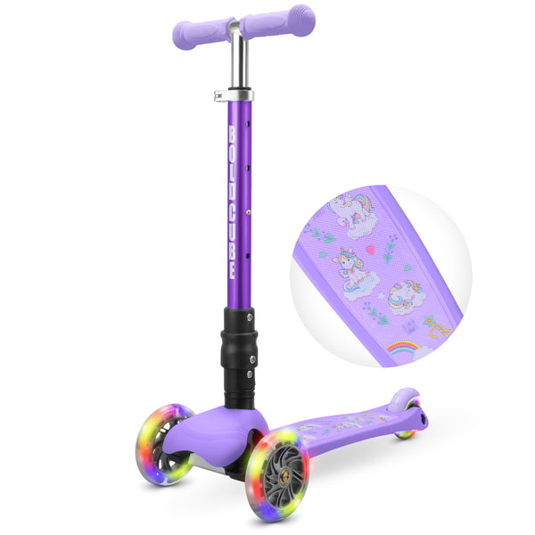 קורקינט 3 גלגלים מתקפל חד קרן