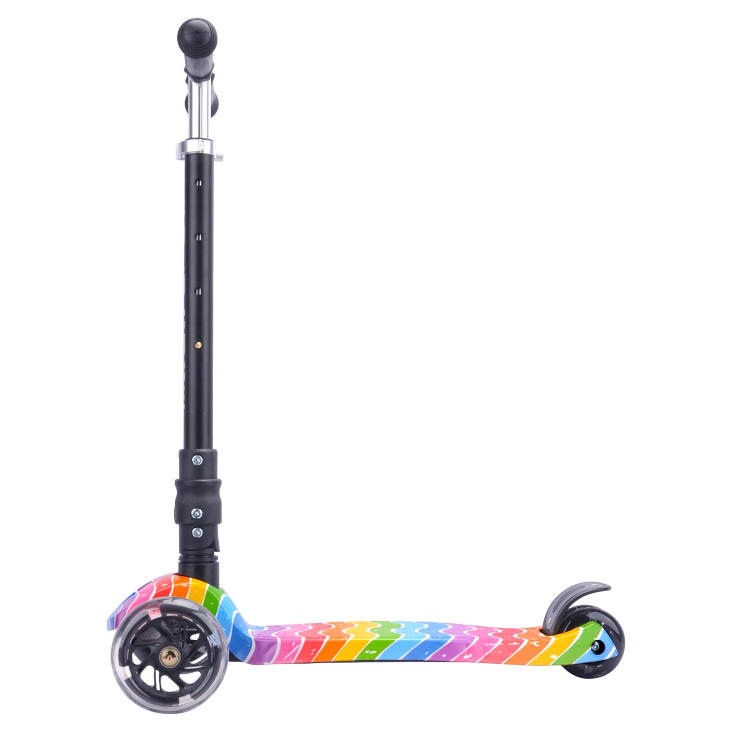 קורקינט 3 גלגלים מתקפל צבעוני