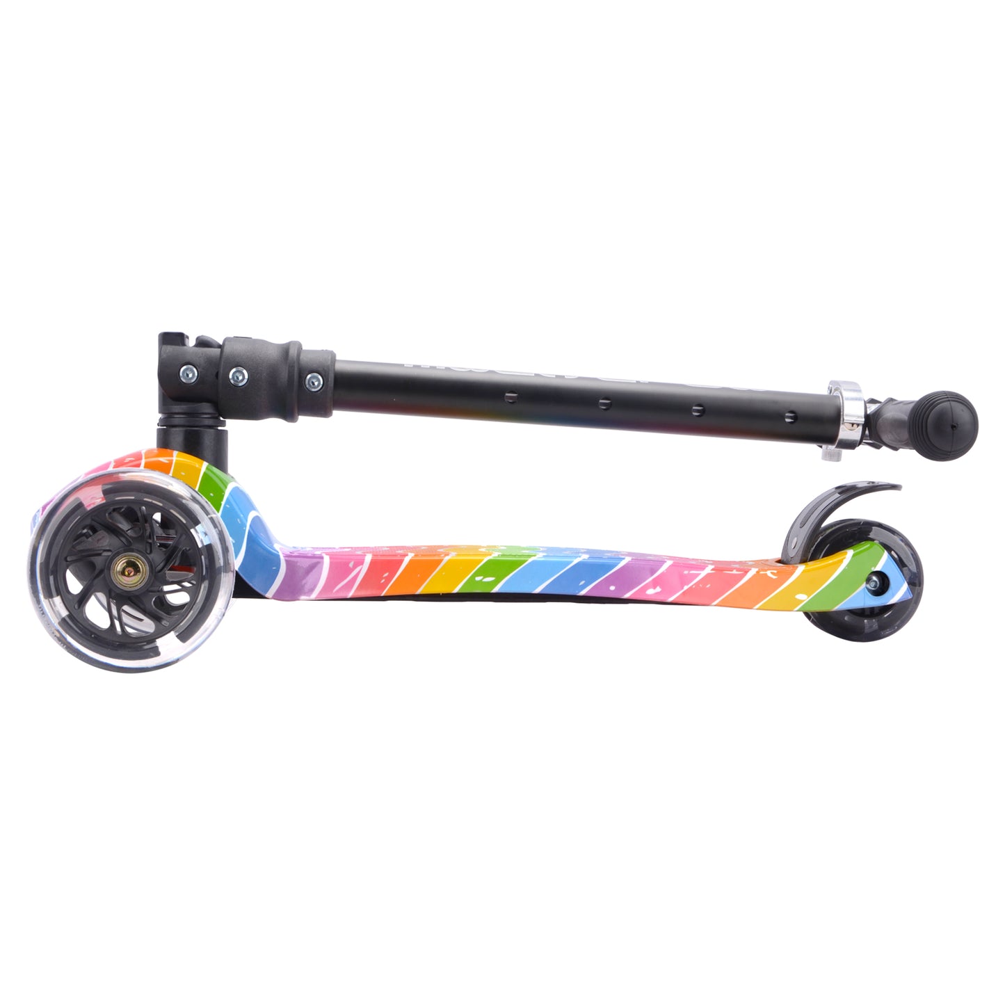 קורקינט 3 גלגלים מתקפל צבעוני