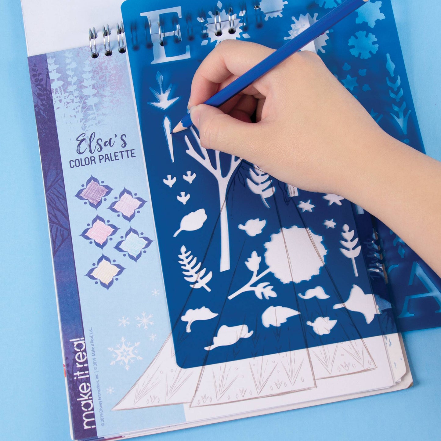 עיצוב אופנה ספר סקיצות פרוזן 2 דיסני