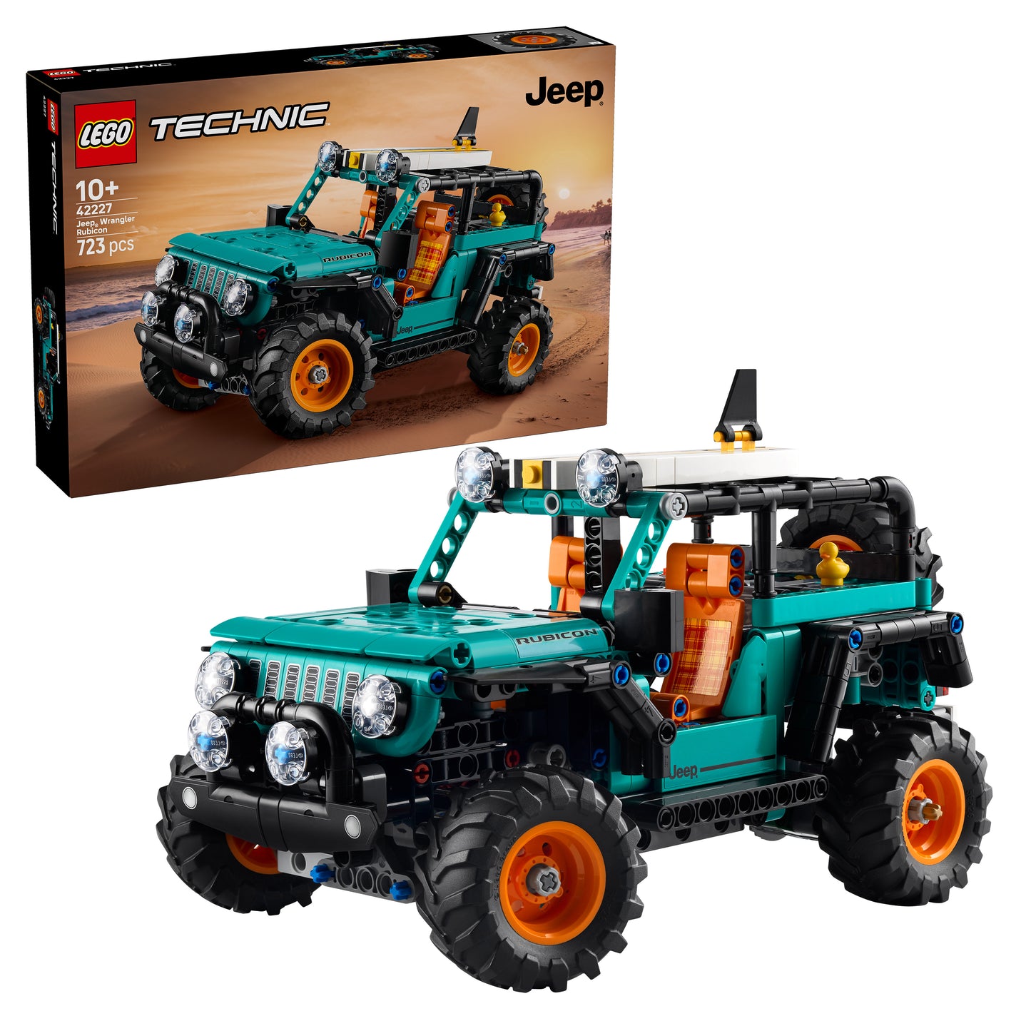 לגו טכניק 42227 רכב שטח Jeep Wrangler Rubicon
