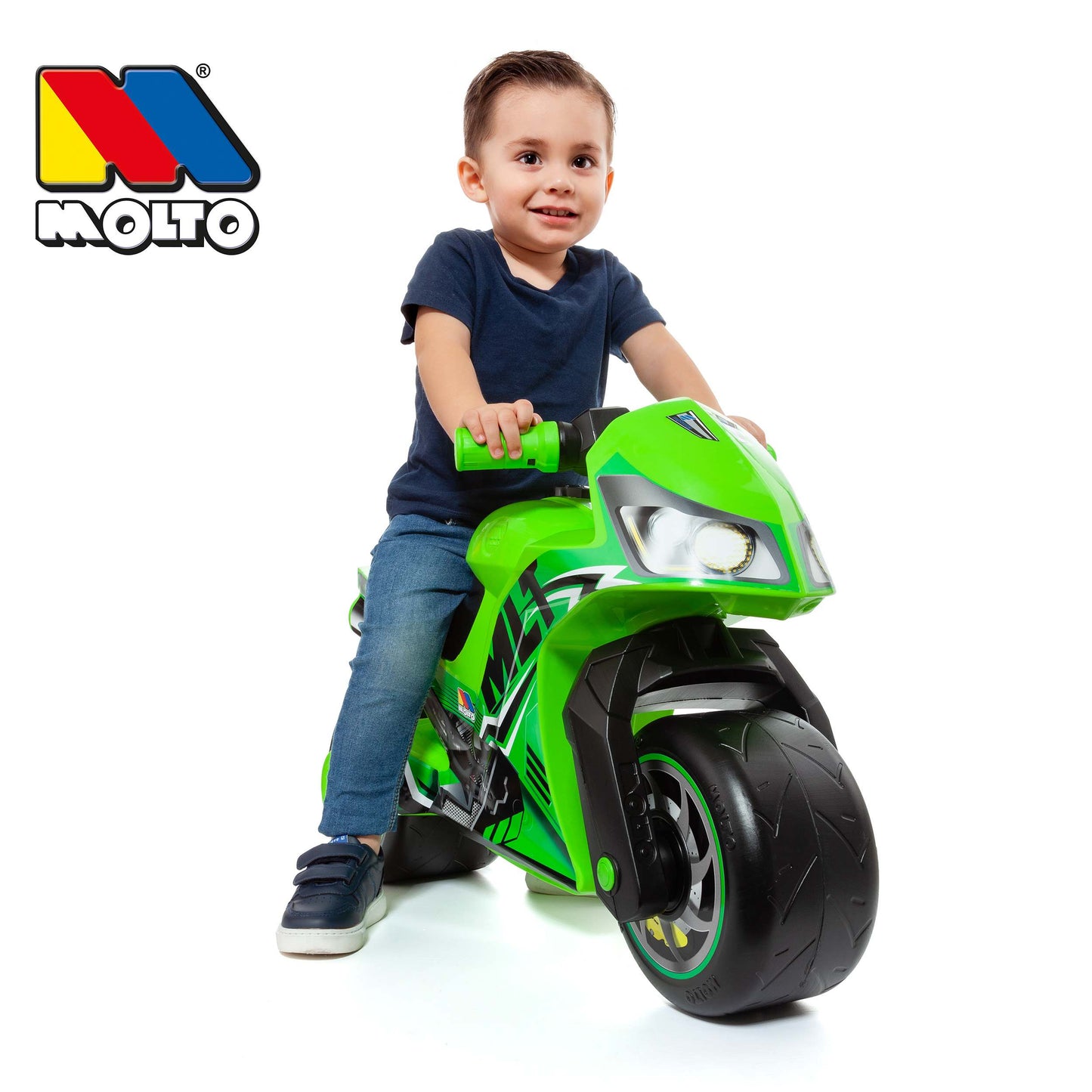 בימבה אופנוע מירוצים ירוק מוטקרוס