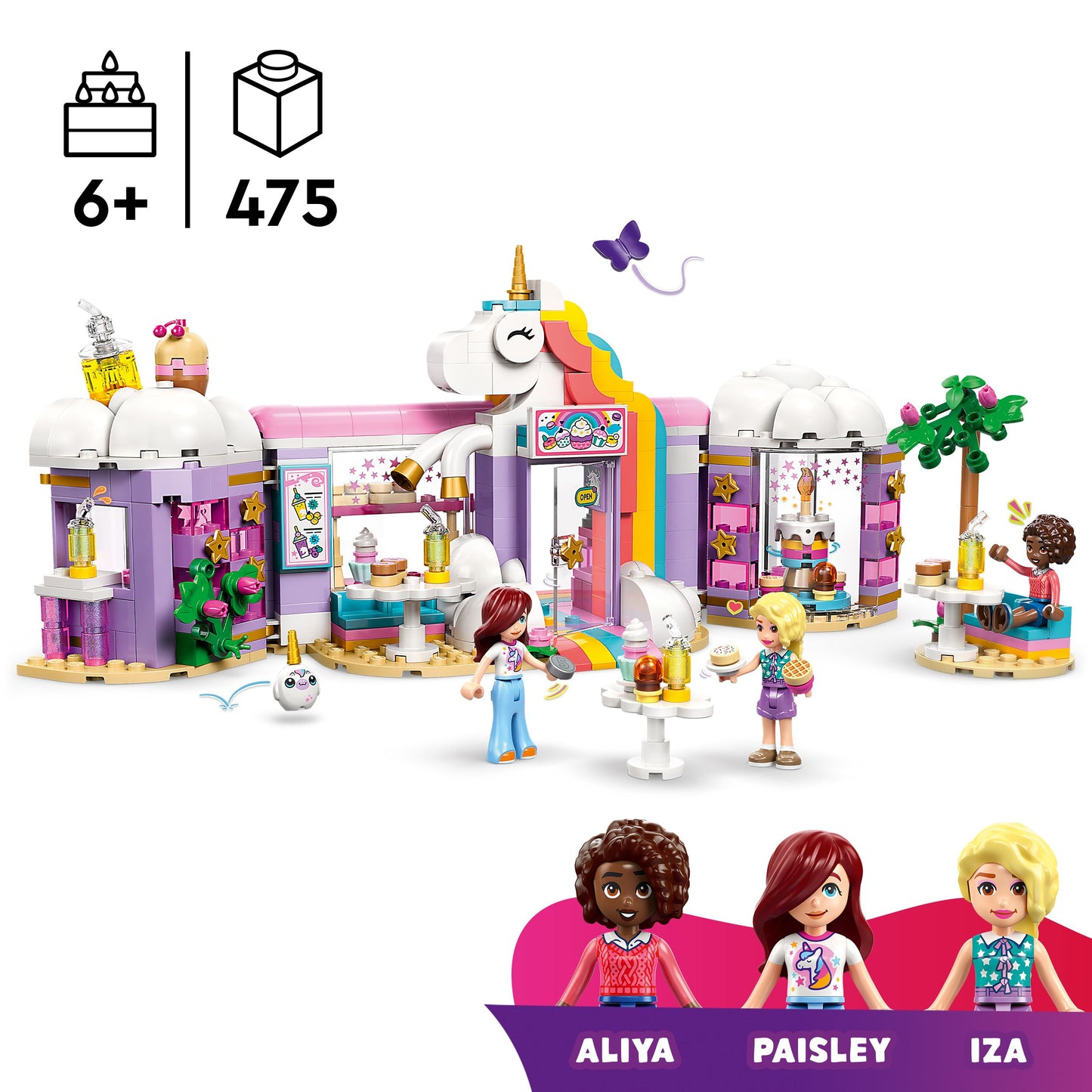 לגו חברות בית קפה חלומי חד קרן  42684