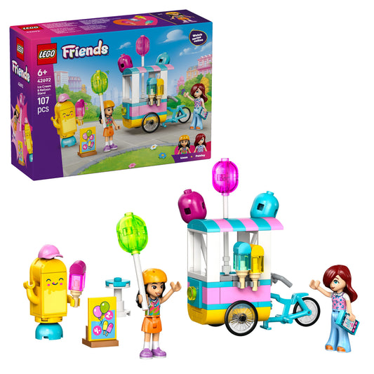 לגו חברות דוכן גלידה ובלונים  42692