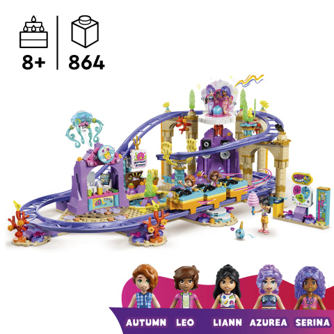 לגו חברות רכבת הרים בעיצוב בת הים 42703