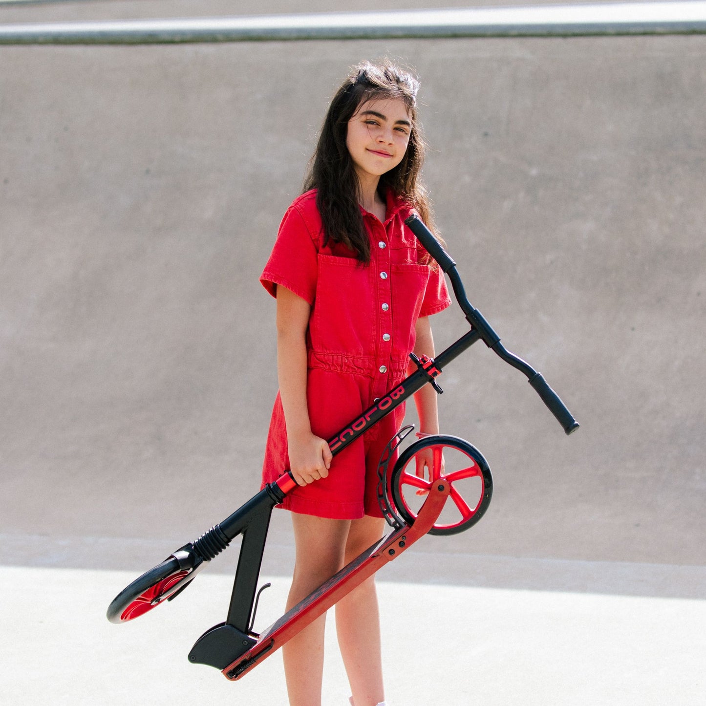 קורקינט 2 גלגלים מתקפל בורדו