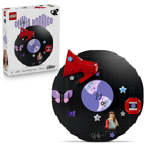 LEGO Olivia Rodrigo's GUTS vinyl record 43028