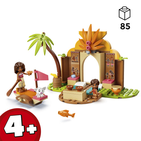 לגו דיסני בית בכפר וסירה 43282
