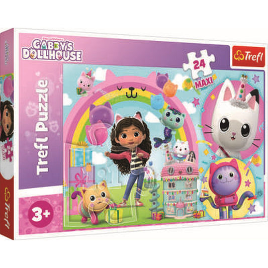 פאזל מקסי 24 חלקים בית הבובות של גבי