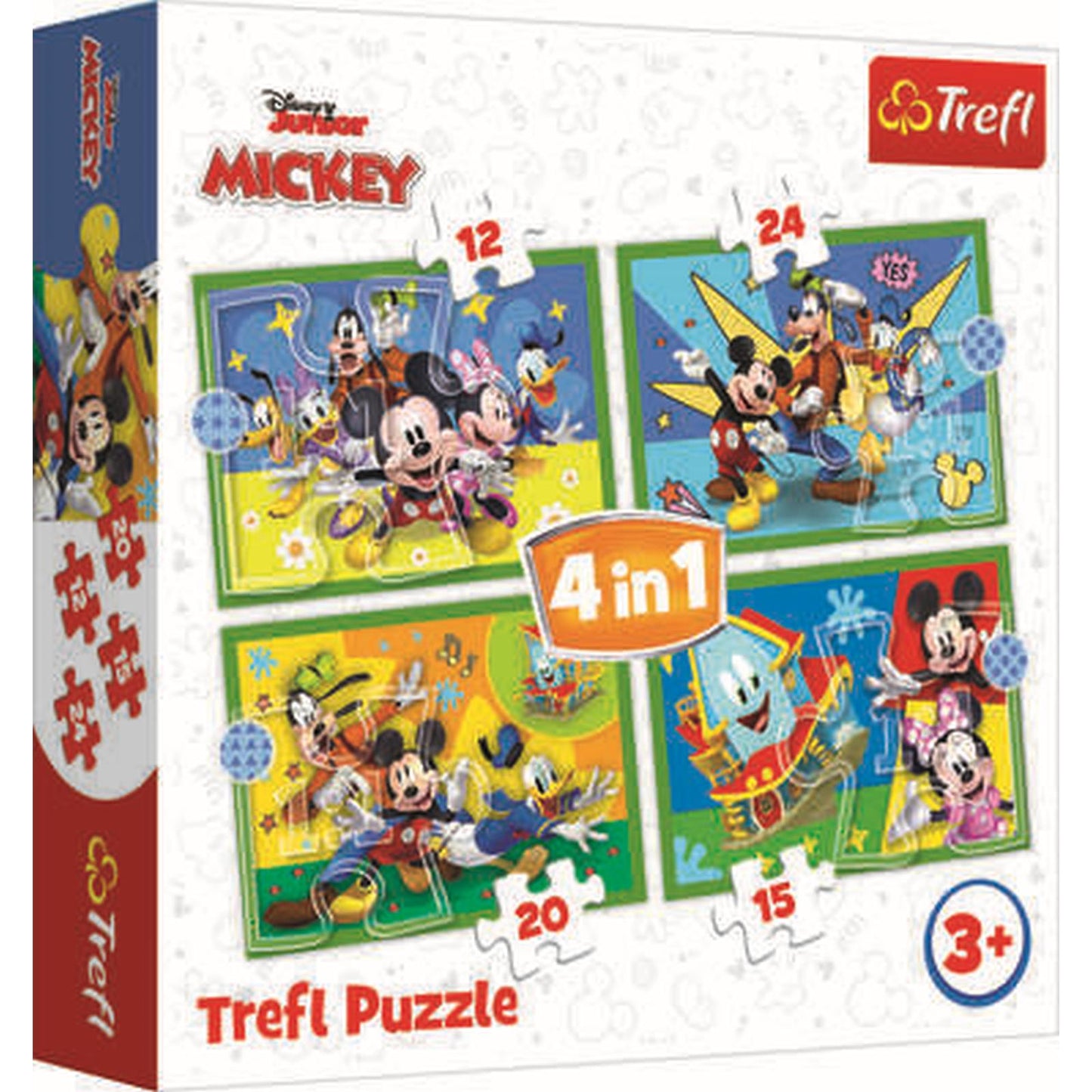 פאזל 4 ב 1 דיסני מיקי מאוס