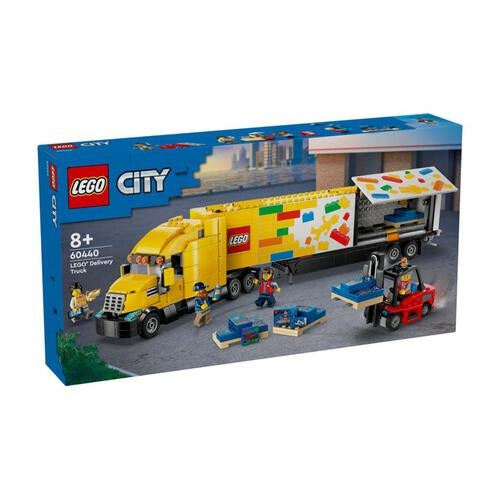 LEGO City شاحنة توصيل صفراء 60440