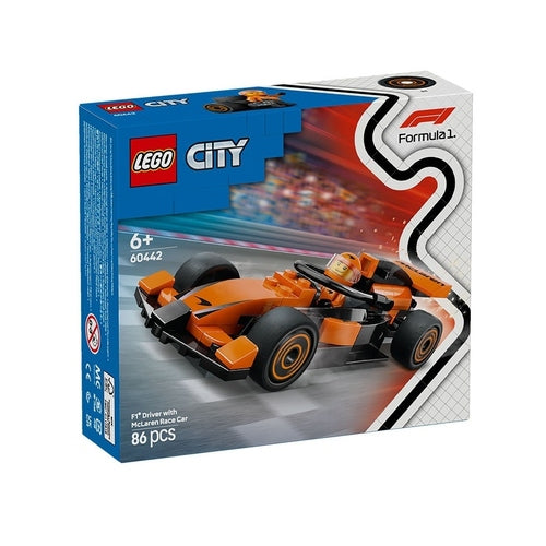 לגו סיטי מכונית מירוץ מקלרן 60442