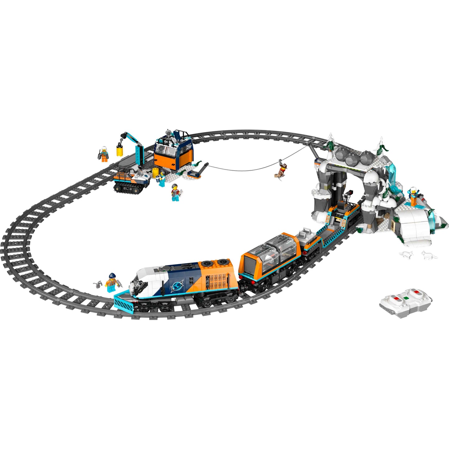 לגו סיטי רכבת אקספרס הקוטב הצפוני 60470