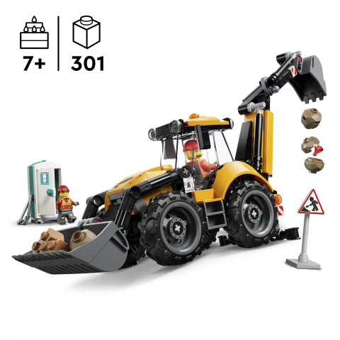 לגו סיטי מחפרון צהוב 60480