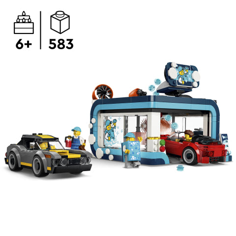 לגו סיטי שטיפת מכוניות אוטומטית 60497