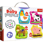 Classic Baby Farm Animals Puzzle