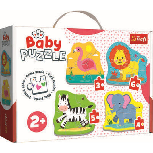 פאזל בייבי קלאסי בעלי חיים בספארי