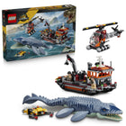 Mosasaurus Dinosaur Ship Attack