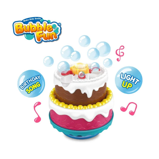 עוגת יומולדת אור וצליל בועות סבון 118 מל