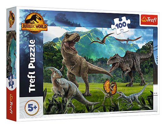 פאזל 100 חלקים פארק היורה