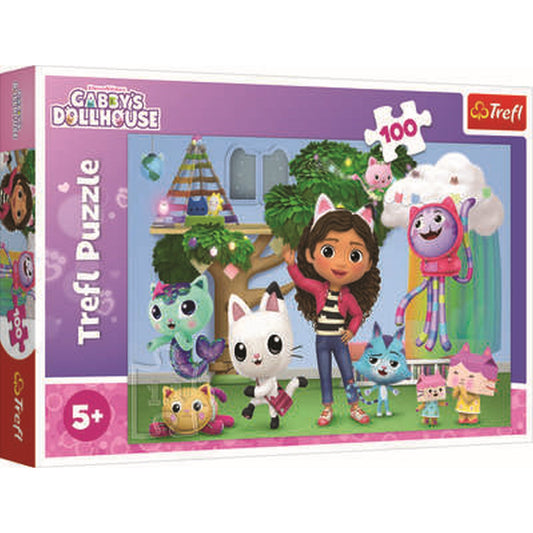 פאזל 100 חלקים בית הבובות של גבי